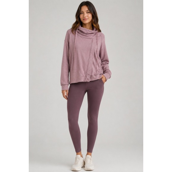 lululemon athletica Jackets & Blazers - Lululemon Radiant Jacket II Women's Size 10 Heathered Mauve Pink Full Zip...